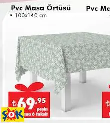 PVC MASA ÖRTÜSÜ • 100X140 CM